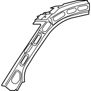 Ram 68134168AC Windshield Pillar Reinforcement