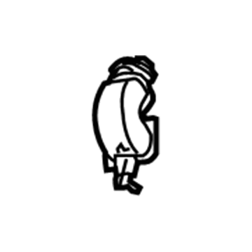 Mopar 4719846AC Drain Tube, Front