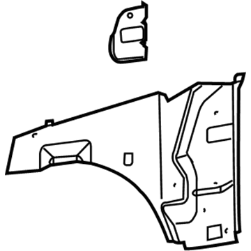 Mopar 5103370AD Cowl Side Panel, Passenger Side