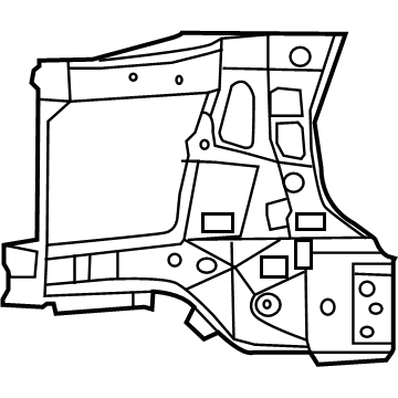 Ram 68222828AA Headlamp Bracket