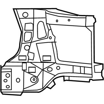 Ram 68222829AA Headlamp Bracket