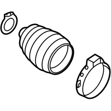 Jeep 68263280AA Inner Boot