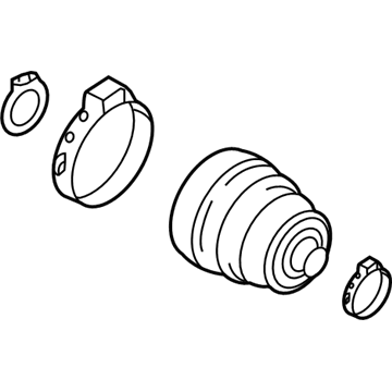 Jeep 68463284AA Outer Boot