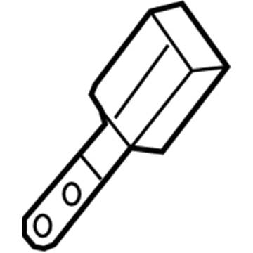 Chrysler 1NS461L1AC Buckle End