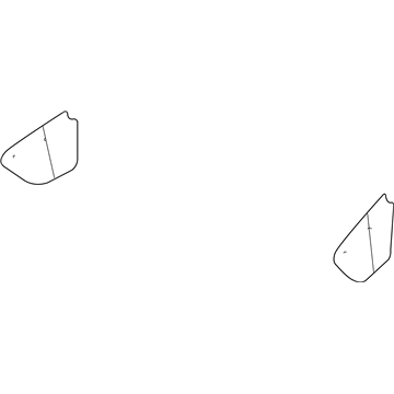 Mopar 68050025AA End Cap, Rear