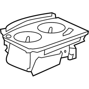 Chrysler 1PB67DX9AD Cup Holder