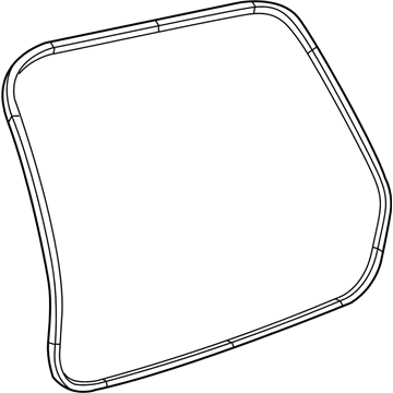 Jeep 68225189AA Lift Gate Weatherstrip