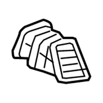 Dodge 5LE82DX9AF Air Outlet Vent