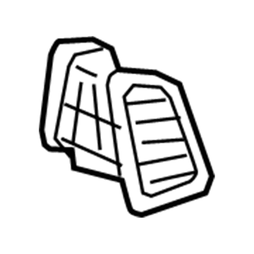 Dodge 5LE81DX9AD Air Outlet Vent