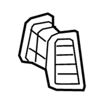 Dodge 5LE74DX9AD Air Outlet Vent