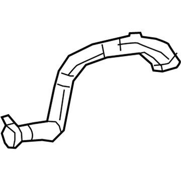 Dodge 68184570AA Lower Duct