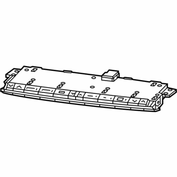 Mopar 68423822AH Bezel - Vehicle Feature Controls 68423822AH Mopar Bezel - Vehicle Feature Controls Illustration 1 of 1