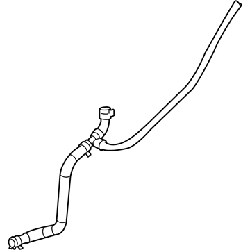 Ram 68143663AE Upper Return Hose