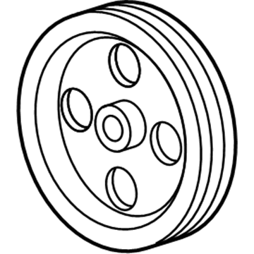 Ram 68102258AA Pulley