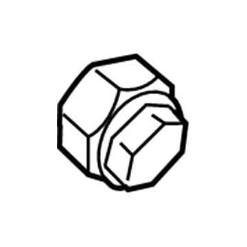 Dodge 6504672 Wheel Nut