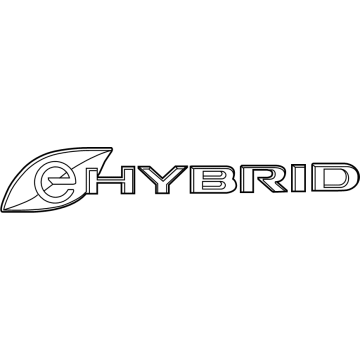 2023 Chrysler Pacifica Emblem - 68323699AA