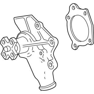 Jeep 68382492AA Water Pump