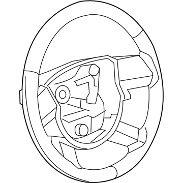 Jeep Steering Wheel - 1FS561DVAB