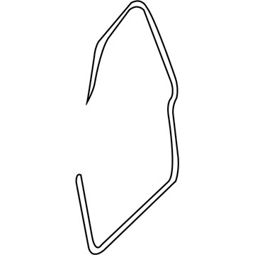 Jeep 55135918AJ Upper Weatherstrip