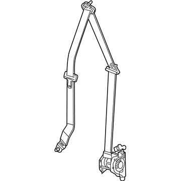 Dodge Grand Caravan Seat Belt - ZV68BD1AJ