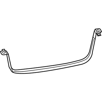 Jeep Fuel Tank Strap - 68080857AE