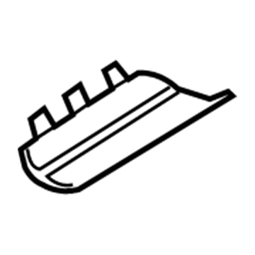 Dodge 1HX98AXRAA Sill Cover