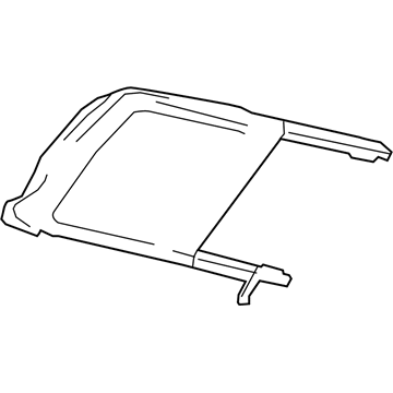 Jeep 5183170AC Sunroof Frame