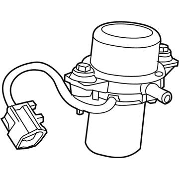 Chrysler Town & Country Brake Booster Vacuum Pump - 5154322AC