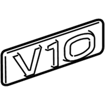 Dodge 55077330AB Nameplate