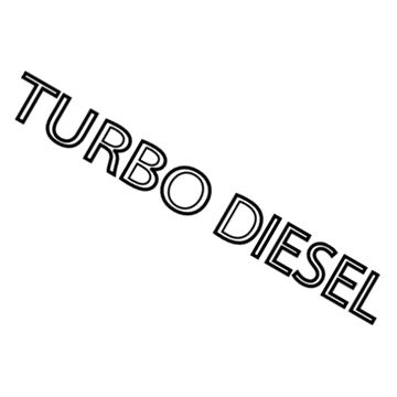 Dodge 55077329AB Nameplate