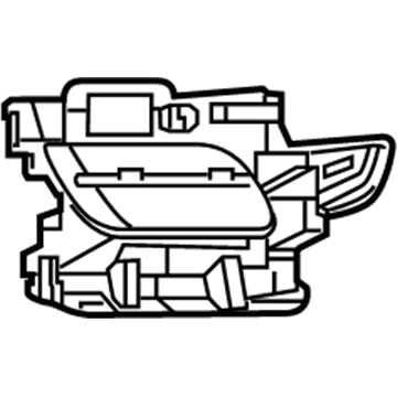 Mopar 68307808AA Fog Lamp Bezel, Front Passenger Side