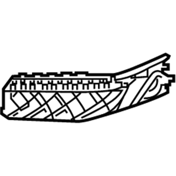 Dodge 68227825AA Bumper Cover Retainer