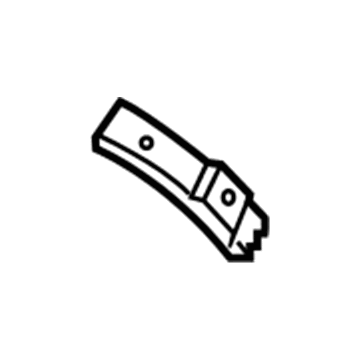 Dodge 68411418AE Bumper Cover Upper Bracket