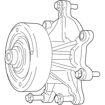 Ram 53022189AH Water Pump