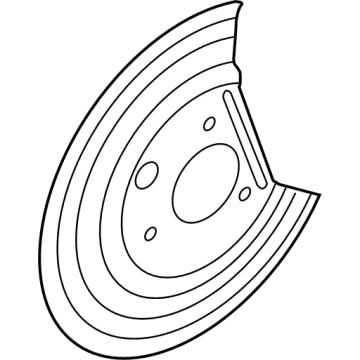 Ram 68237139AA Shield - Splash