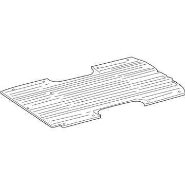 Dodge 68008303AA Rear Floor Pan