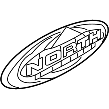 Jeep 5113554AA Nameplate