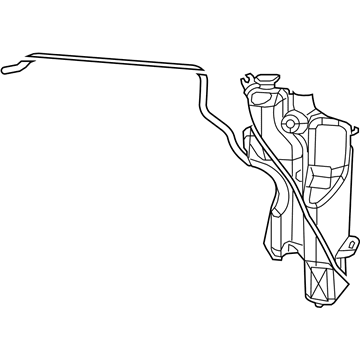 Ram Coolant Reservoir - 68034986AA