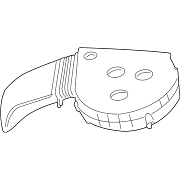 Chrysler 68056351AA Air Cleaner Body