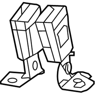 Dodge 1SW10DX9AA Buckle End