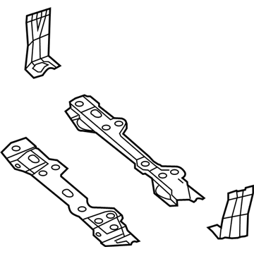 2006 Chrysler Crossfire Radiator Support - 5099440AA