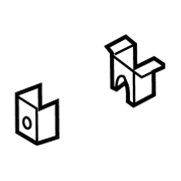 Chrysler 5098642AA Bumper Bracket