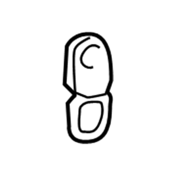 Mopar 4784020AB Scuff Plate Bracket, Rear