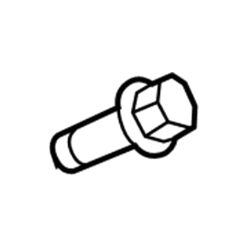 Dodge 6032723 Pillar Trim Screw