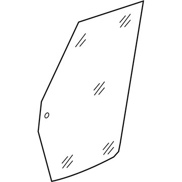 Dodge 55369146AB Moveable Glass