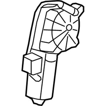 Dodge Nitro Window Motor - 68004825AB