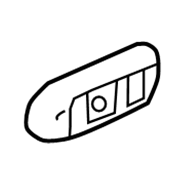 Dodge WM901DVAA Switch Bezel