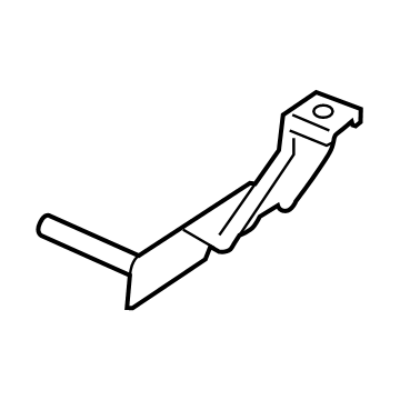 Dodge 53013774AB Resonator Bracket