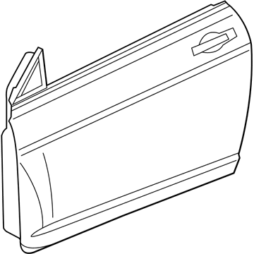 Mopar 5008858AL Door Shell, Front Passenger Side Mopar 5008858AL Door Shell, Front Passenger Side