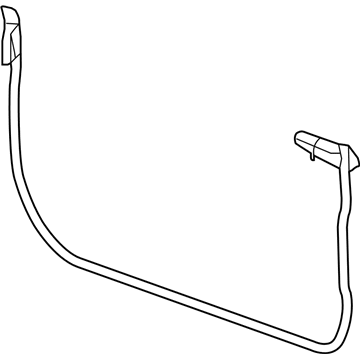 Chrysler 5076134AG Door Weatherstrip